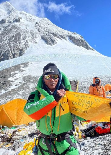 Kami Rita Sherpa TNP Camp 4 Everest