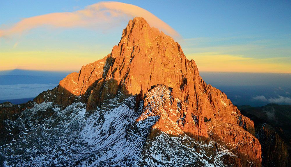 Monte Kenia, un diamante en bruto