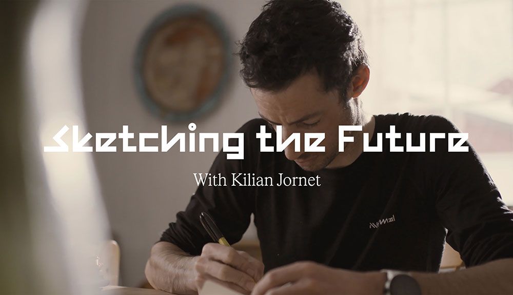 Sketching de Future con Kilian Jornet Sketching de Future con Kilian Jornet
