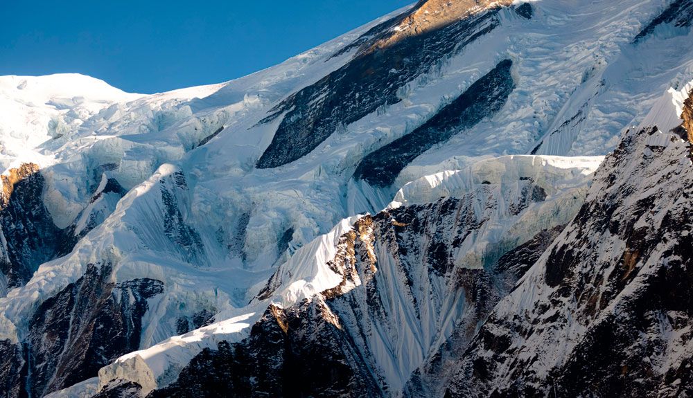 Los peligrosos contornos del Annapurna Los peligrosos contornos del Annapurna