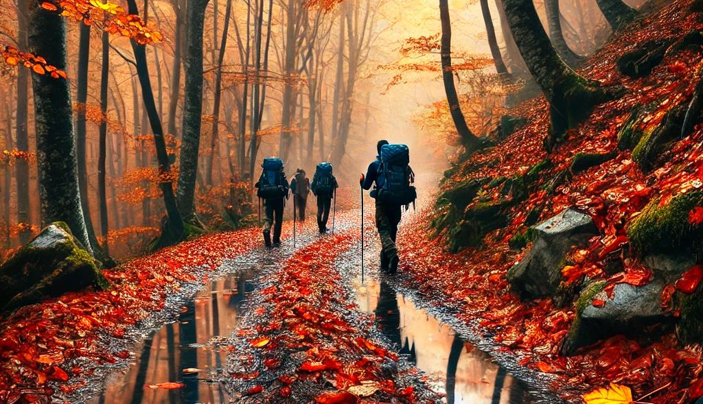10 consejos de trekking para días lluviosos