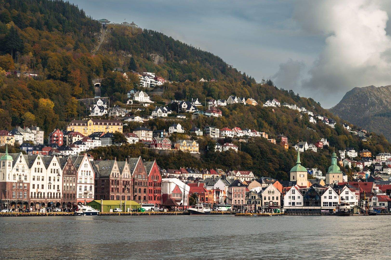 BERGEN fachada centro ciudad