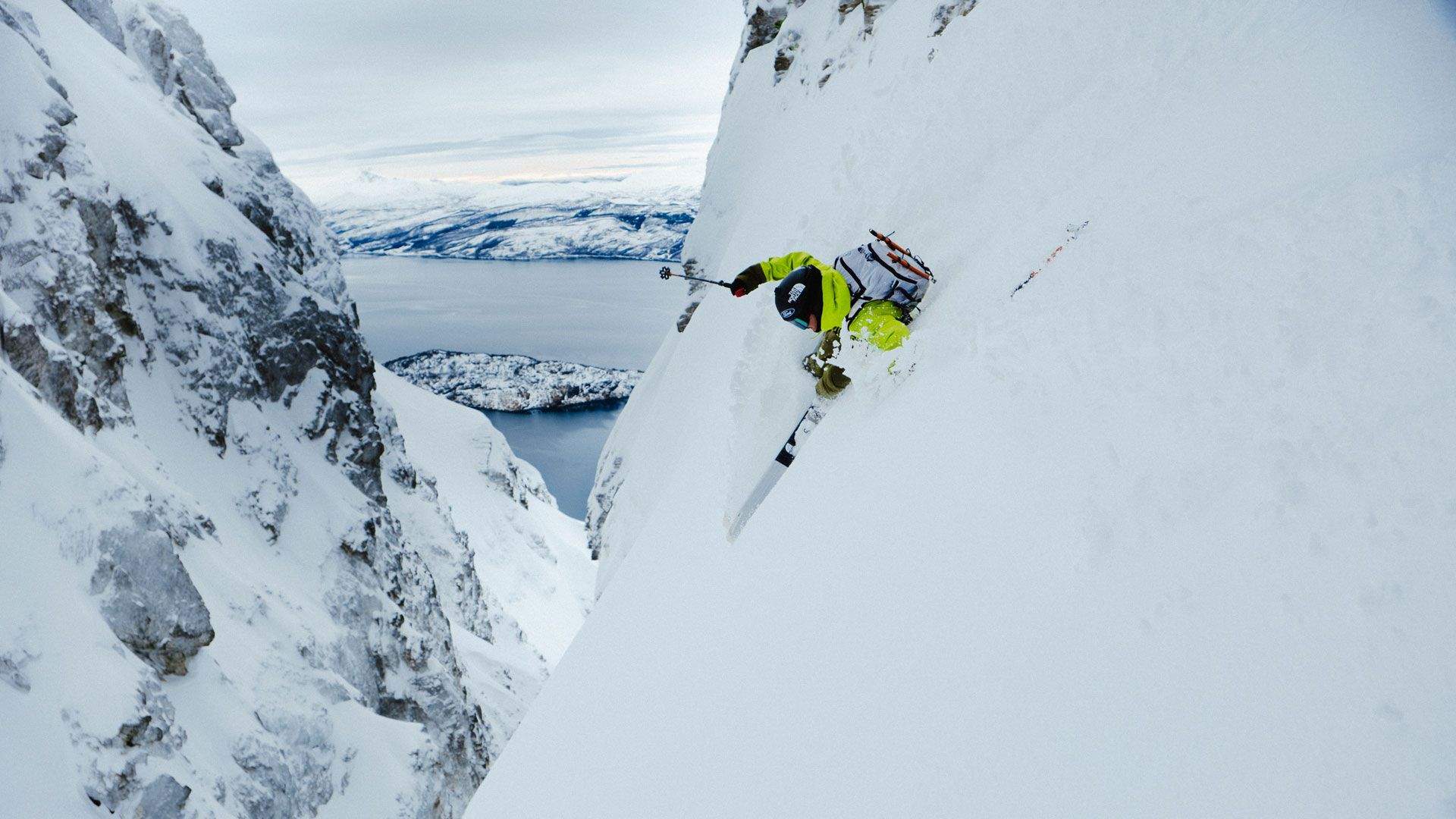 Endelig: el nuevo y espectacular desafío de Aymar Navarro en las pendientes extremas de Noruega