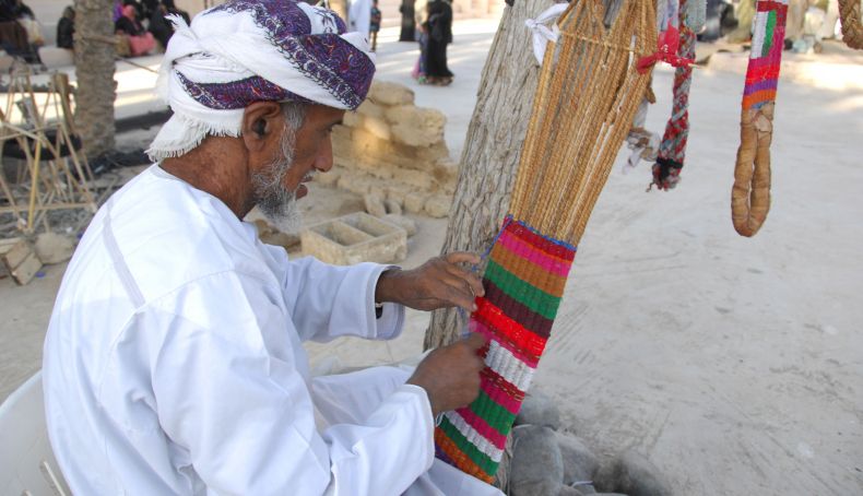 Heritage and Crafts   Artisan Crafting 'Palm Leaf' Producs 