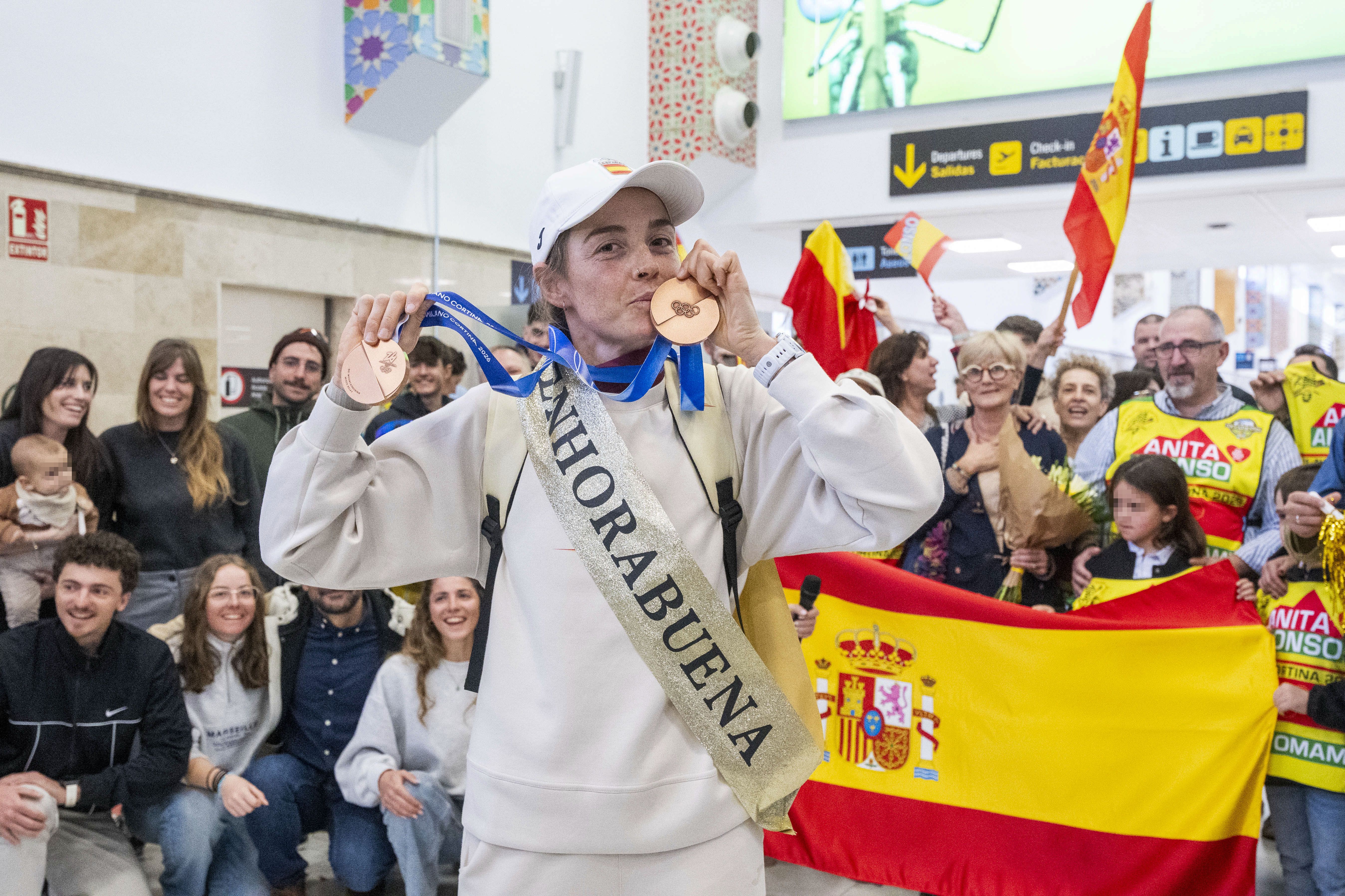 Ana Alonso, a su llegada a Granada: "No soy consciente de lo conseguido"