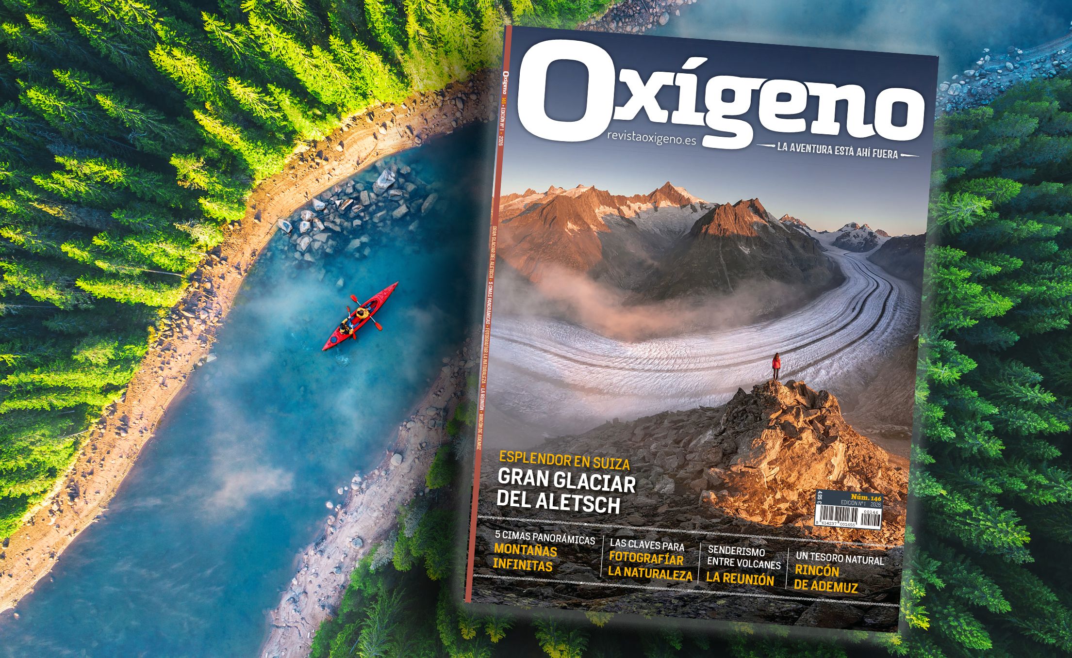 Oxígeno 146: una primavera en clave outdoor Oxígeno 146: una primavera en clave outdoor