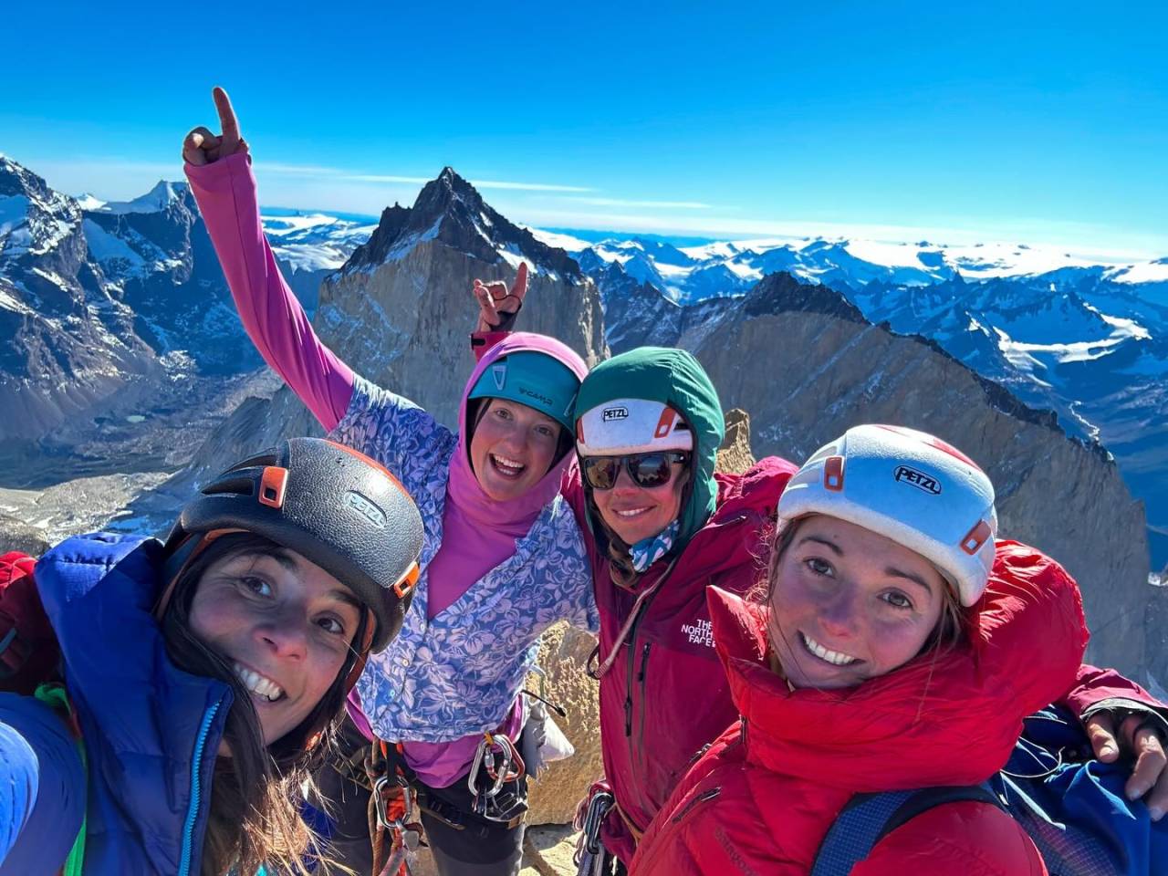 Primera ascensión femenina de la vía ‘Sudafricana’ a la Torre Central del Paine