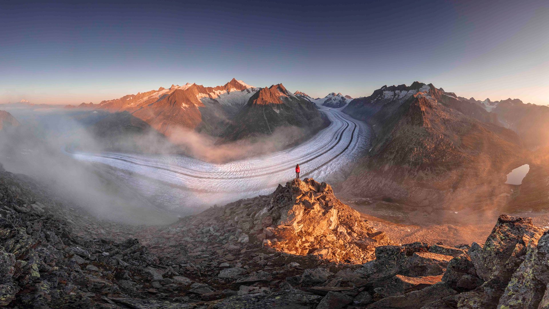 Viaje al Gran Glaciar del Aletsch en Suiza con Sportravel