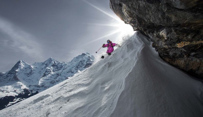 Schilthorn Eiger Moench Jungfrau