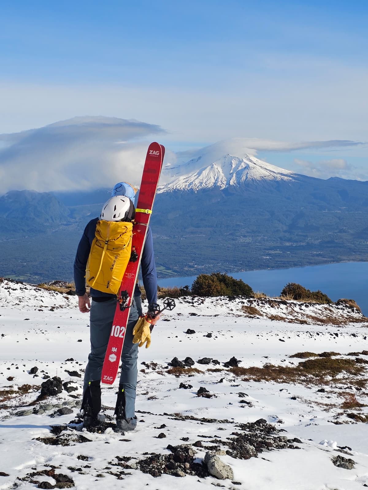 Chile Skimo Muntania volcan2