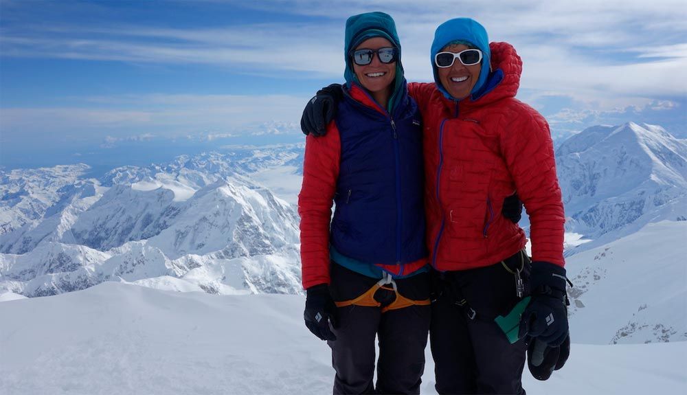 Una primera femenina en el Denali Una primera femenina en el Denali
