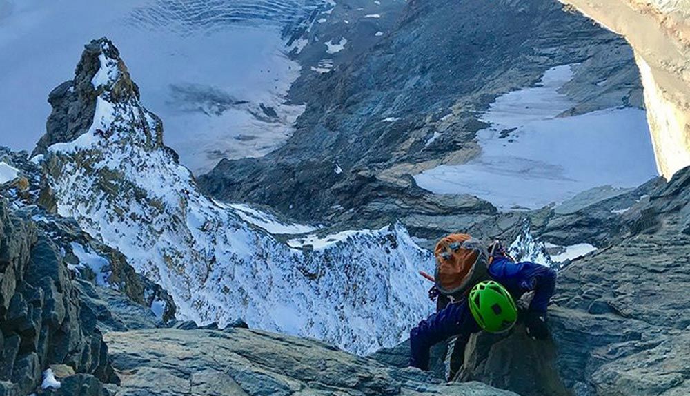 Andreas Steind y François Cazanelli escalan las cuatro aristas del Cervino ¡en 16 horas! Andreas Steind y François Cazanelli escalan las cuatro aristas del Cervino ¡en 16 horas!