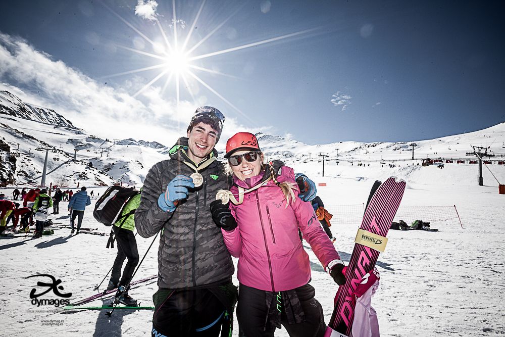 Clàudia Galicia y Oriol Cardona, dominadores absolutos del nacional de Skimo