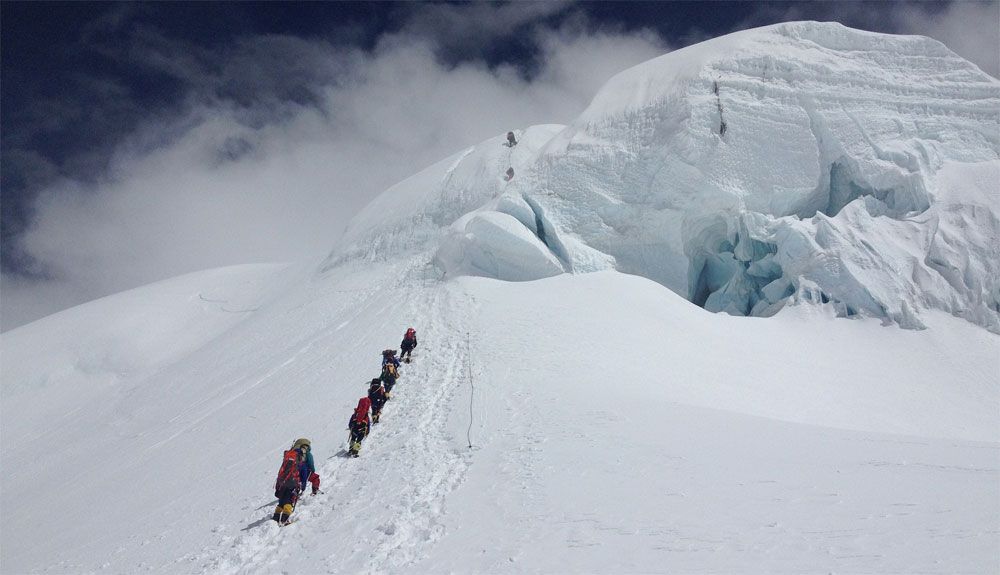 Ascensión al Cho Oyu / Foto: Adventure Consultants