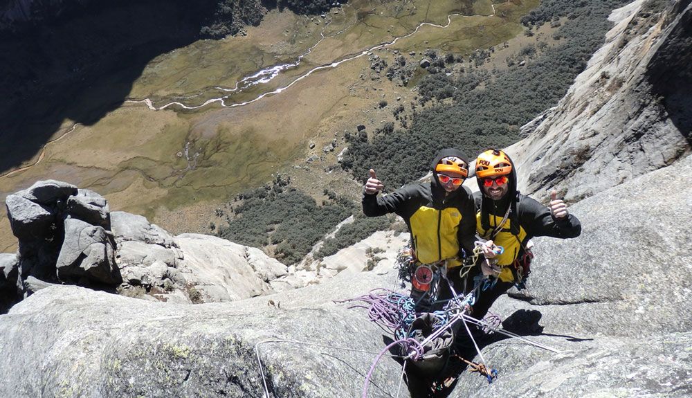 Los Pou, a por una montaña virgen en Cordillera Blanca