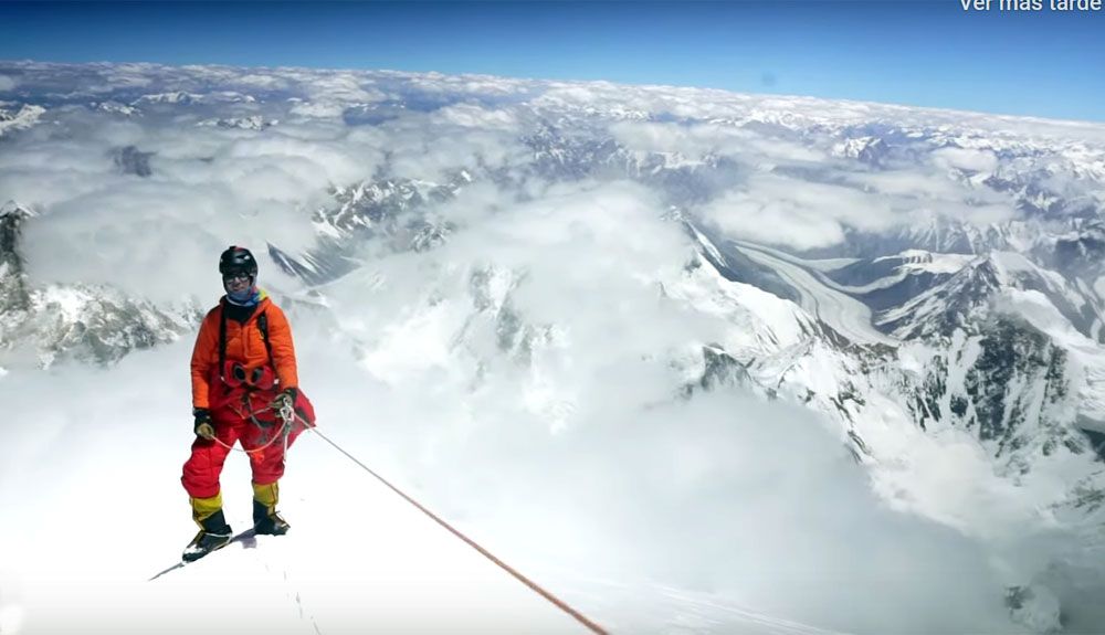 Desde la cima del K2