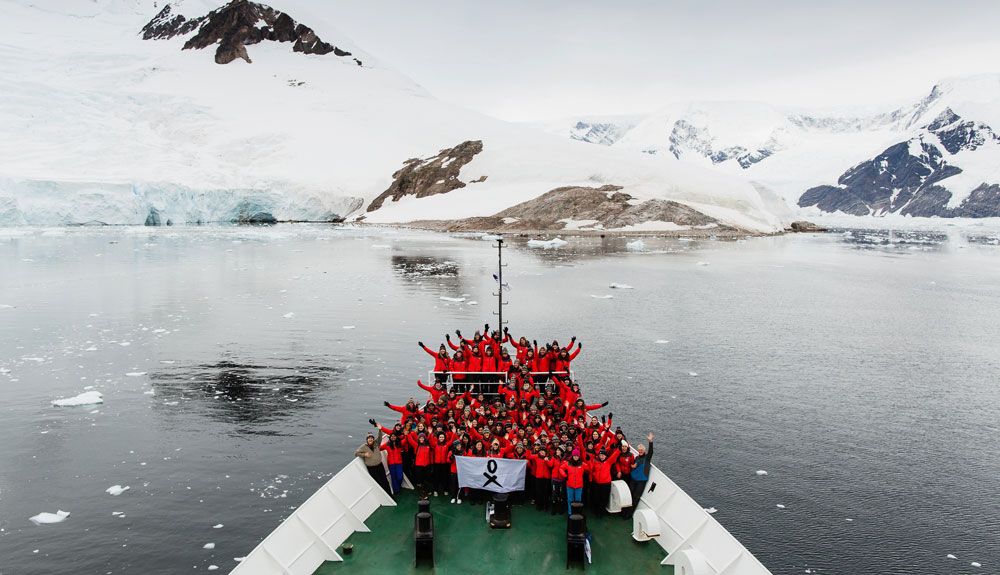 100 mujeres en la Antártida para luchar contra el cambio climático