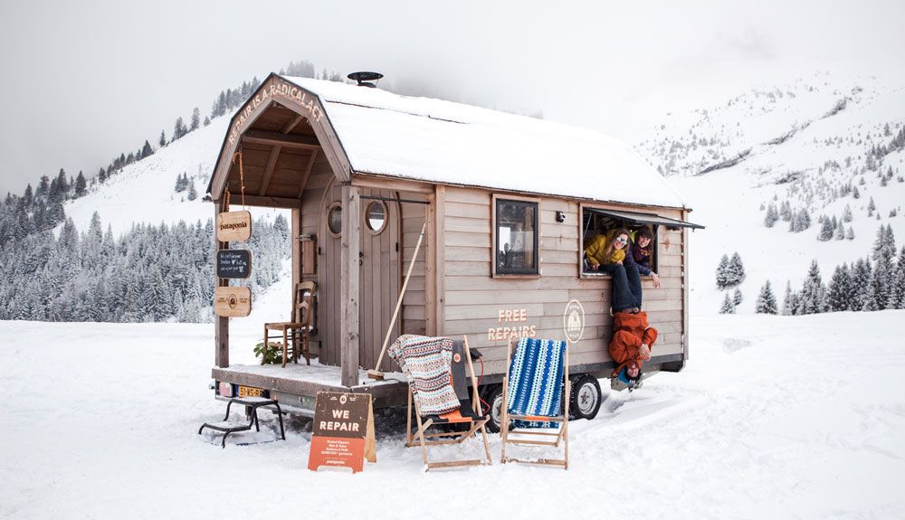 Repara gratis tus prendas de nieve con Patagonia