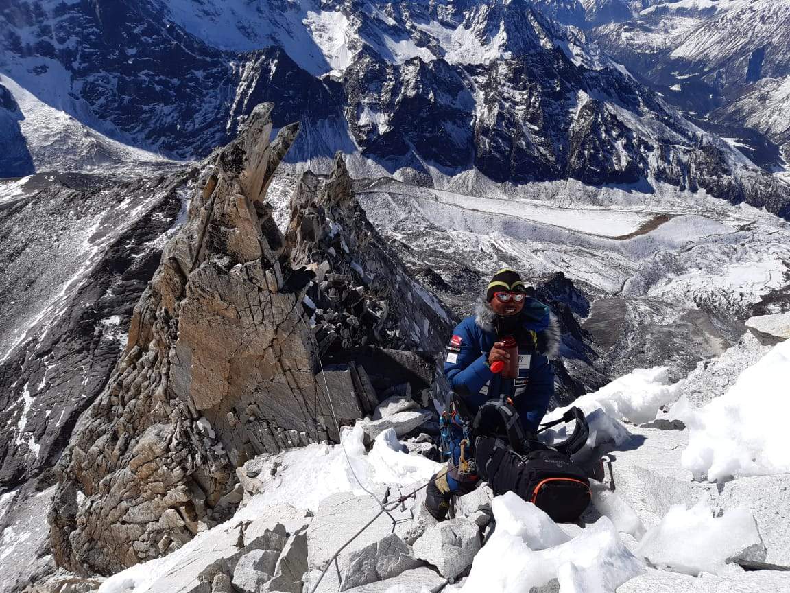 Alex Txikon en el Ama Dablam invernal