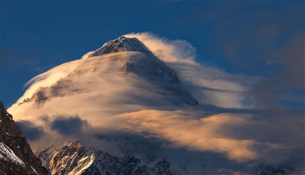 Movimiento en el K2 invernal