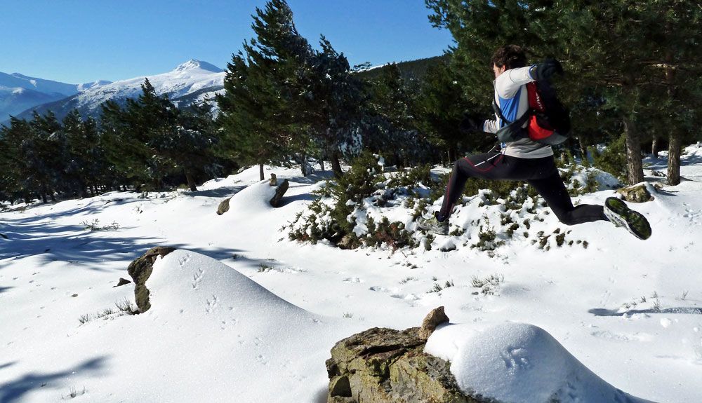 Puertos de Guadarrama, una introducción al trail running invernal