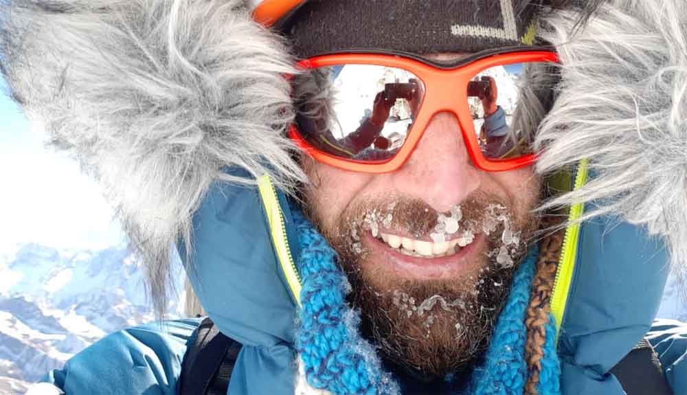 Hasta el C2 en el Everest invernal