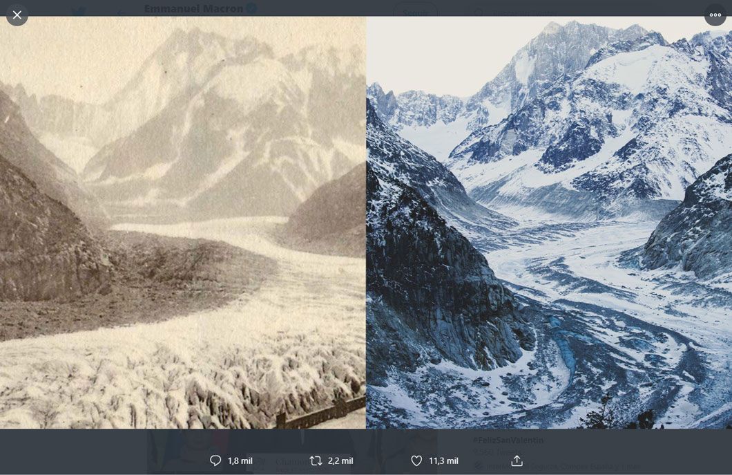 Macron anuncia restricciones para acceder al Mont Blanc