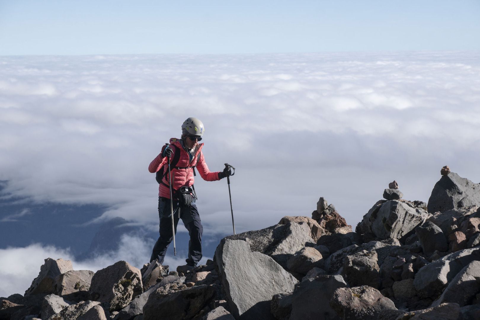 Alex ‘Chikorita’ Roudayna y sus tres volcanes en menos de 24 horas