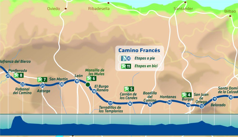 Camino de Santiago: el Camino Francés