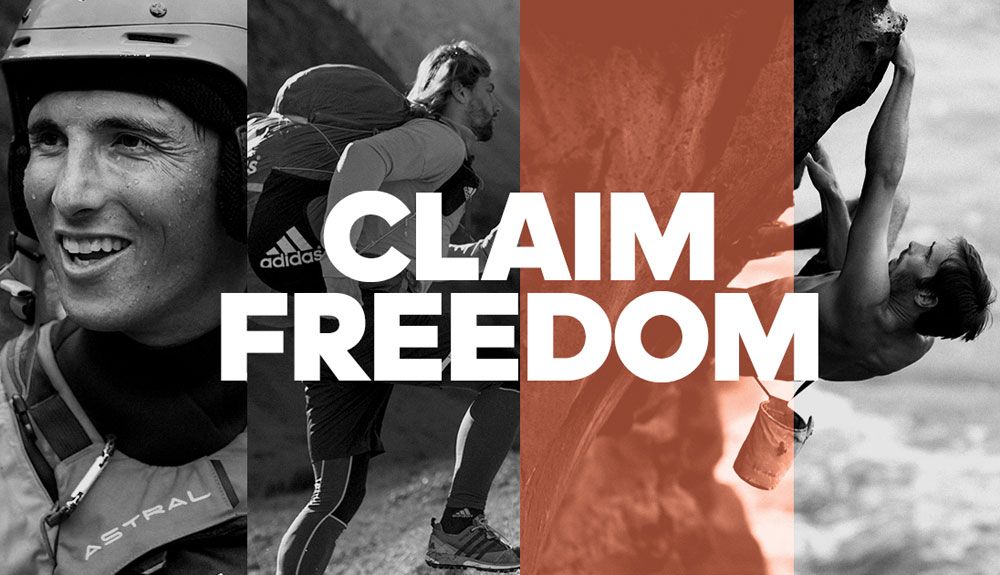¿Quieres convertirte en un atleta adidas Outdoor? ¡Pues #claimfreedom!