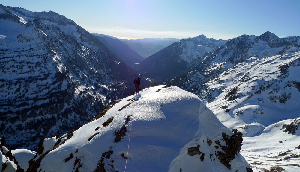 4 vías invernales en Pirineos