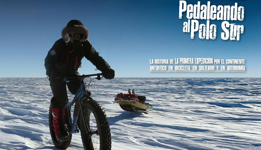 Sorteamos 3 ejemplares de “Pedaleando al Polo Sur”: memorias de una expedición histórica en la Antártida