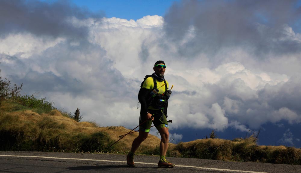 Andrés Lledó completa el Sendero de los Conquistadores