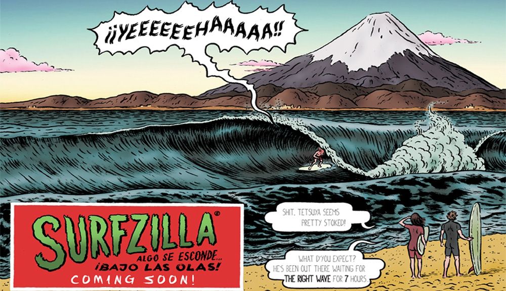 Surfzilla, la imagen oficial del Surfilmfestibal
