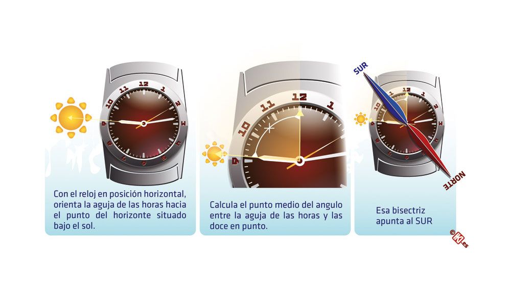 Orientación: encuentra el Sur Orientación: encuentra el Sur