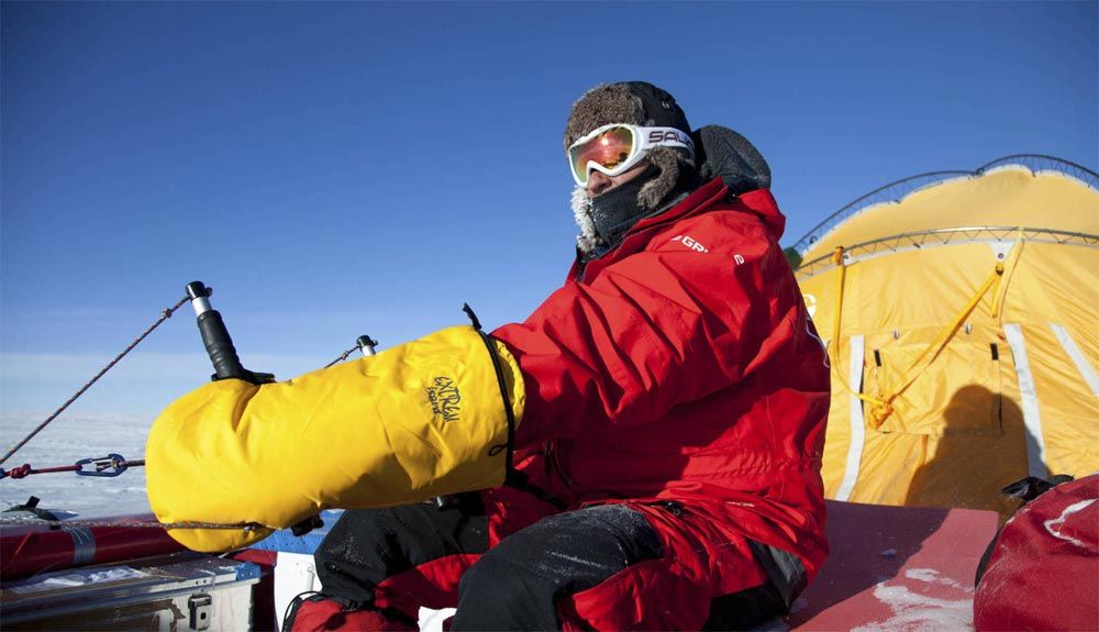 El Trineo de Viento ya ha recorrido 1.500 km por Groenlandia