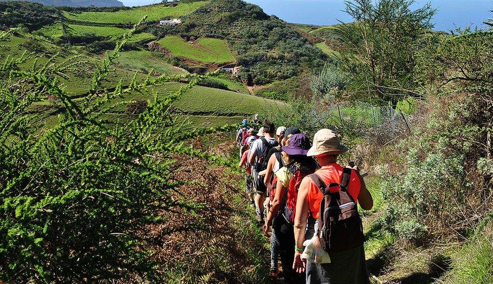 Senderismo por el paraíso en el Gran Canaria Walking Festival
