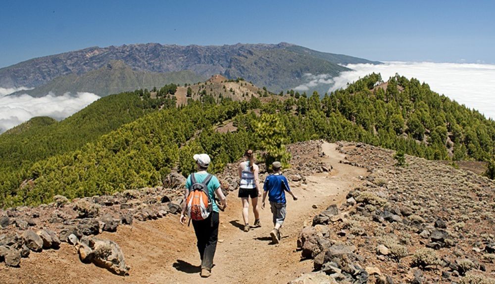 La ruta de los volcanes de La Palma, abierta de nuevo al público