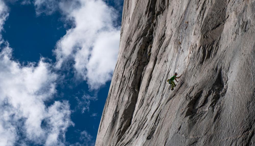 Adam Ondra ya prueba el Dawn Wall en Yosemite