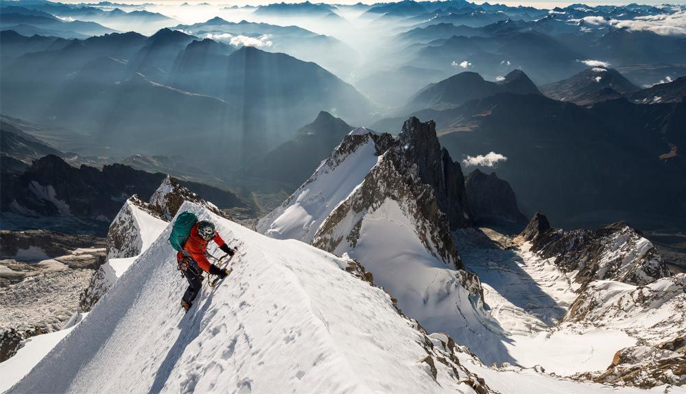 El Mont Blanc por su ruta normal El Mont Blanc por su ruta normal