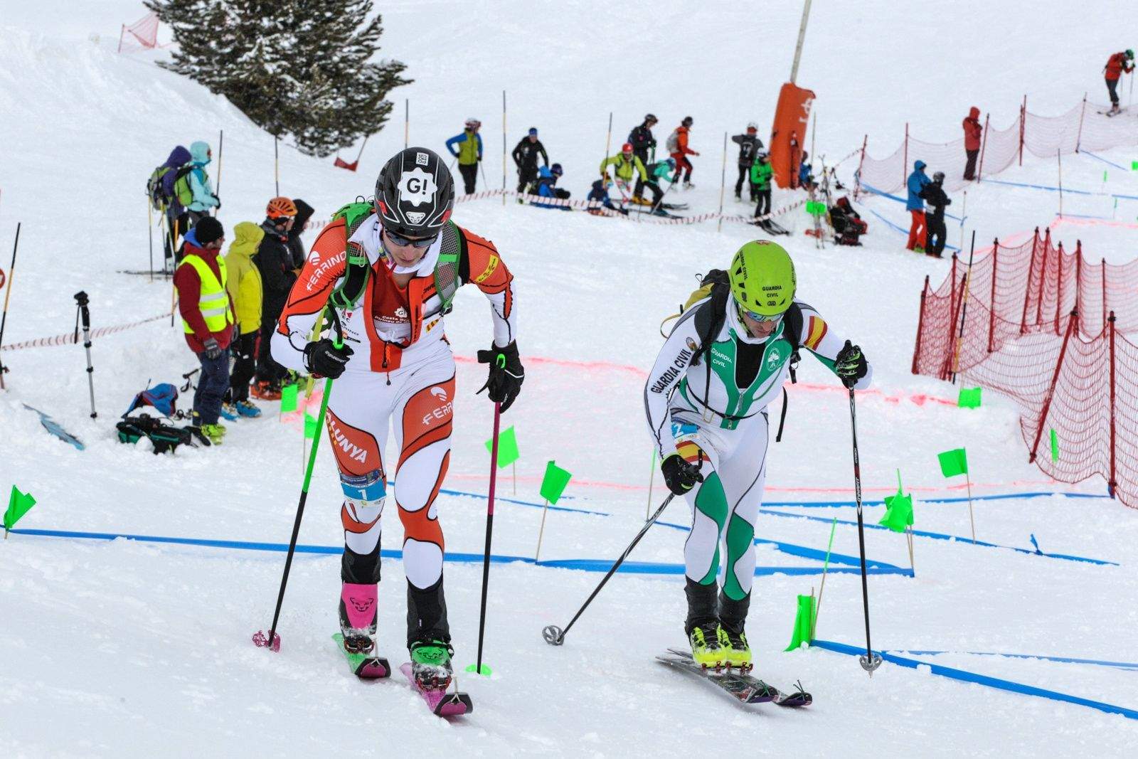 Oriol Cardona y Clàudia Galica  revalidan el título Campeones de España de Sprint