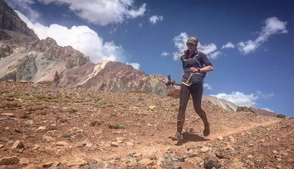 Nuevo récord de velocidad femenino al Aconcagua Nuevo récord de velocidad femenino al Aconcagua