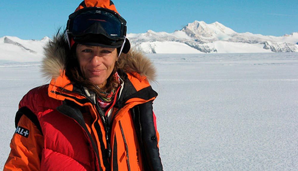 Chus Lago lidera la primera expedición femenina al casquete polar de Barnes Chus Lago lidera la primera expedición femenina al casquete polar de Barnes