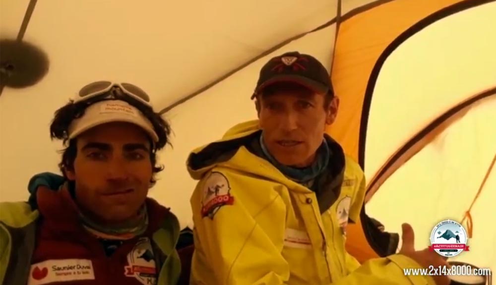 Alberto Zerain, explorando la ruta francesa en el Annapurna