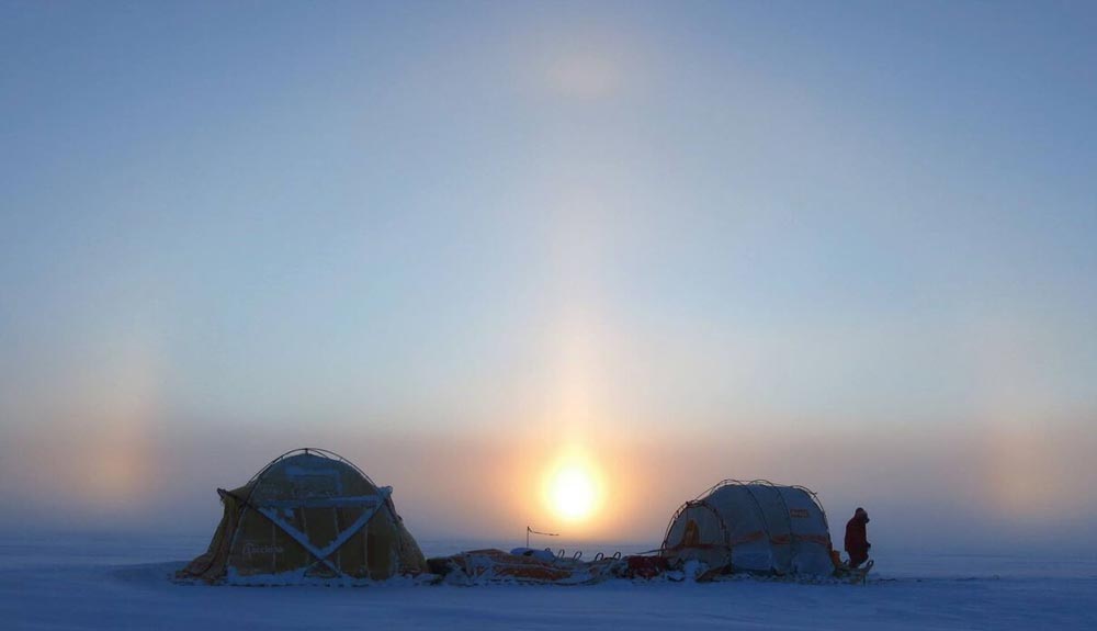 El Trineo de Viento se lanza al proyecto "Río de Hielo Groenlandia"