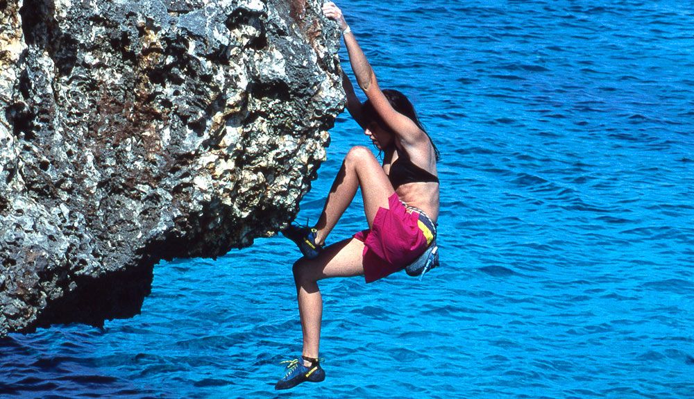 Escalada al borde del mar: CANARIAS