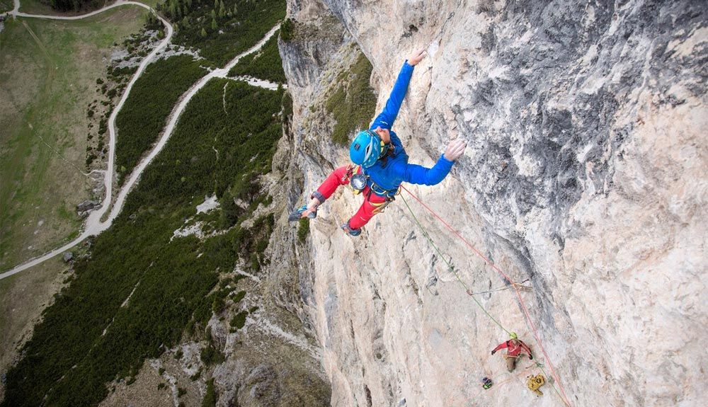 Simon Gietl abre una gran nueva ruta en Dolomitas Simon Gietl abre una gran nueva ruta en Dolomitas