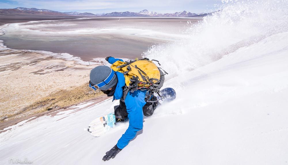 Juan Pablo Mohr, ascensión invernal al Nevado Tres Cruces