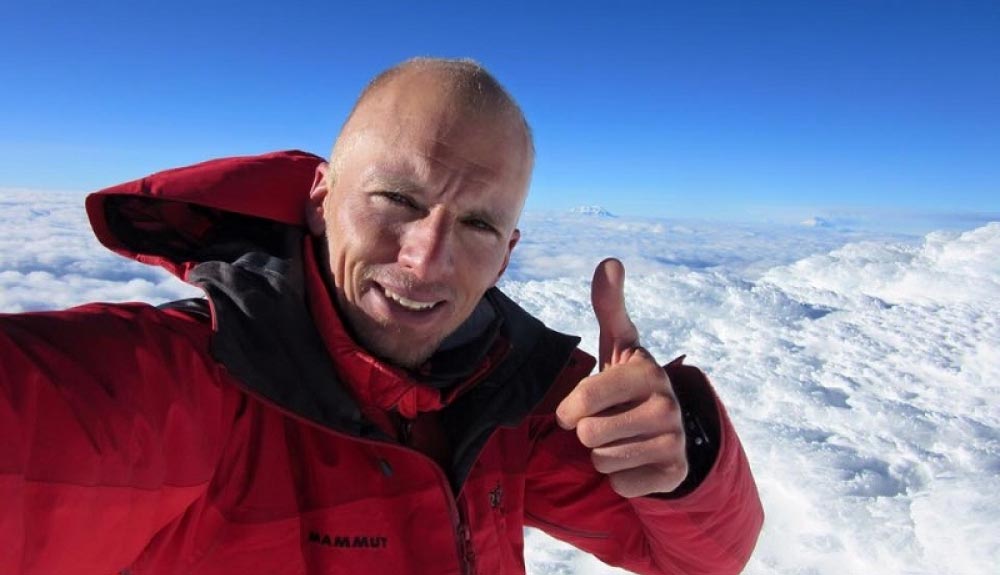 Karl Egloff a por el récord de las "7 Cumbres" Karl Egloff a por el récord de las "7 Cumbres"
