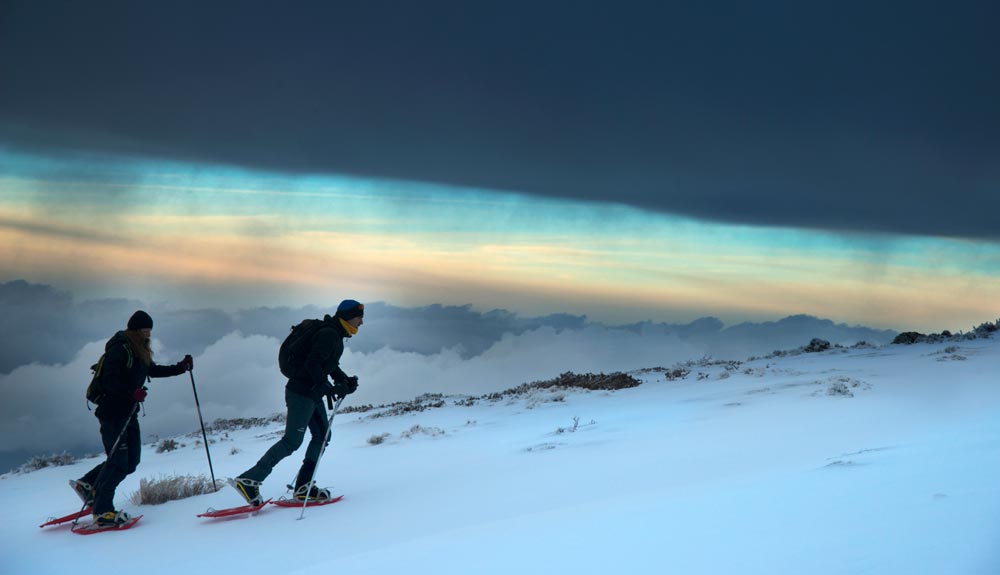 Sierra Nevada, raquetas por los cuatro costados